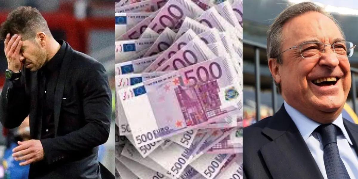 Con el pacto de no agresión de fichar jugadores del otro entre Atlético Madrid y Real Madrid roto, habría 7 jugadores de la cantera del Aleti que podrían pasar al a la casa blanca y costarle a futuro 700 millones de euros al equipo colchonero.