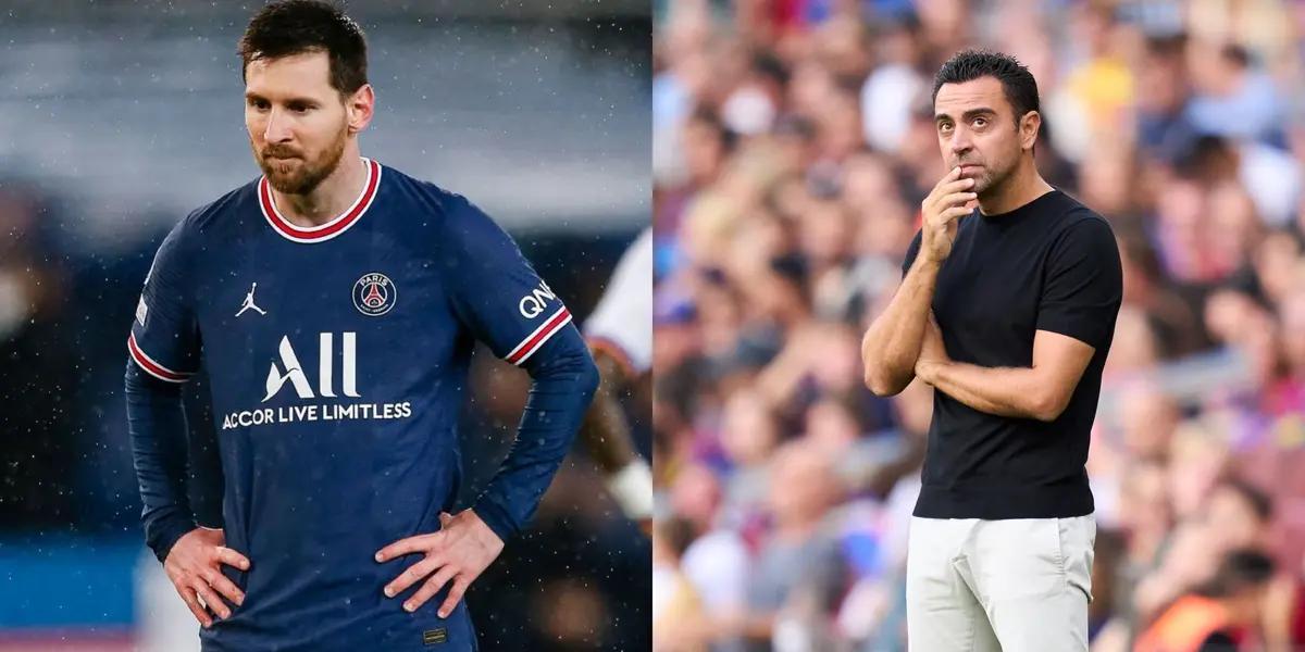 Con la llegada de Lionel Messi cada vez más complicada Xavi Hernández apuesta un jugador que está lejos de un buen nivel