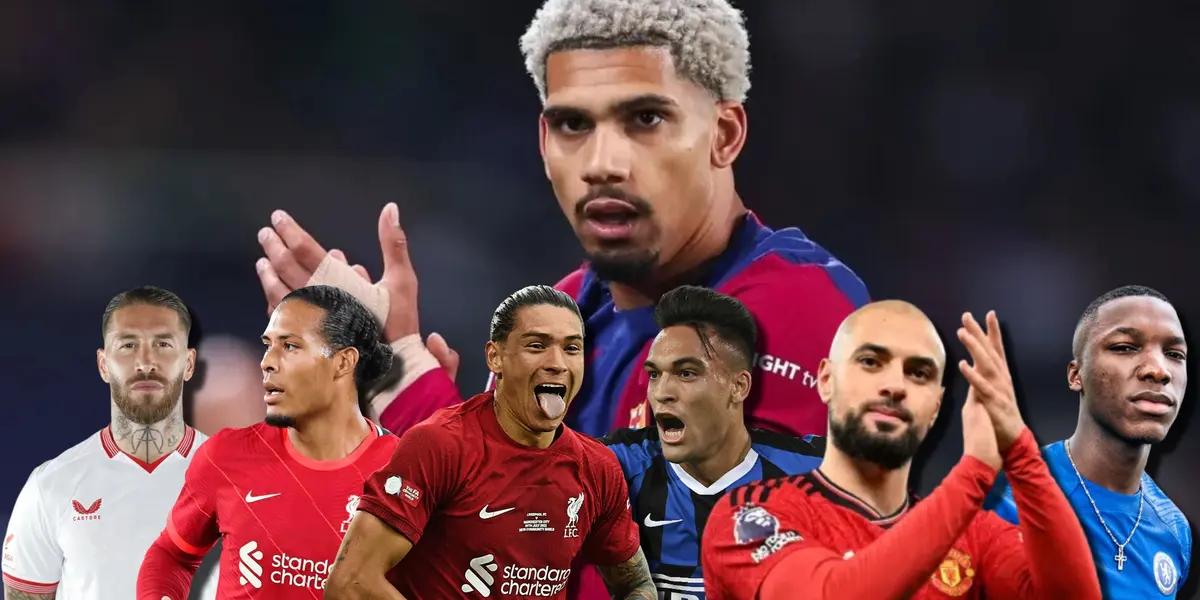 Con los 100 millones que dejaría Araújo, Barça podría traer a estas 3 estrellas