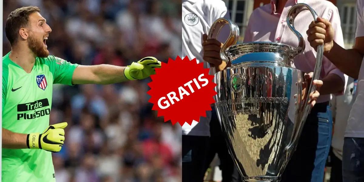 Con Oblak lesionado el nuevo arquero del Atlético de Madrid podría llegar de un equipo gigante y sin poner ni un euro