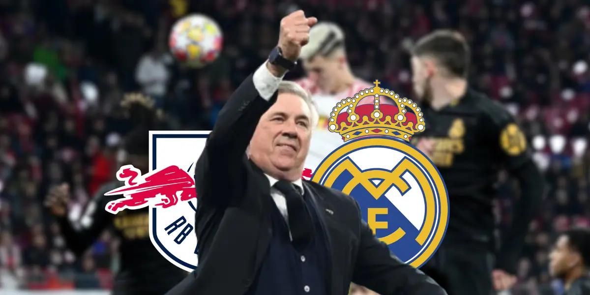 Con sufrimiento, el Madrid saca la casta y vence en la ida al Leipzig por 1 a 0