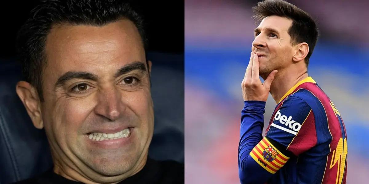 Con tal de concretar el regreso de Lionel Messi FC Barcelona podría darle pista de salida a un jugador querido por Xavi Hernández