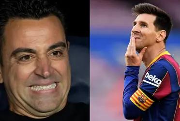Con tal de concretar el regreso de Lionel Messi FC Barcelona podría darle pista de salida a un jugador querido por Xavi Hernández