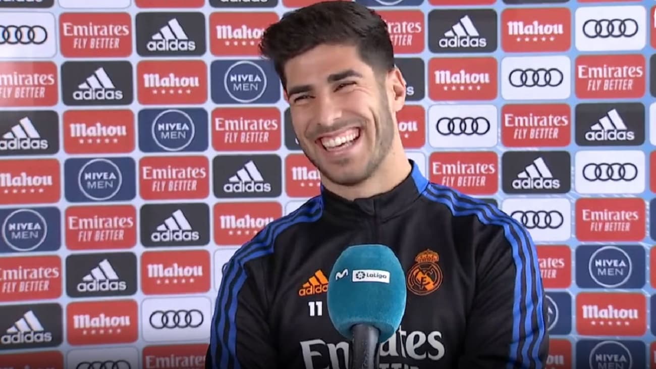 Con una risa picaresca, al ser consultado por la eliminación del clásico rival de la UEFA Champions League, Marco Asensio se burló de ña situación del Barcelona, mientras apunta a recuperar su nivel.