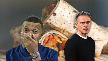 Confesó no tener lio con Luis Enrique, el problema de Mbappé por un kebab