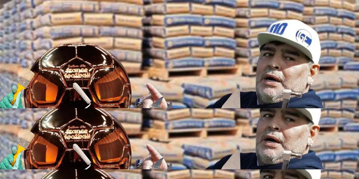 Consiguió el galardón en el mejor momento del astro argentino, pero su presente está bastante alejado del fútbol.