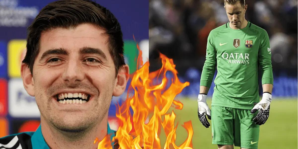 Courtois es superior a Ter Stegen y hay dos motivos que lo confirman.
