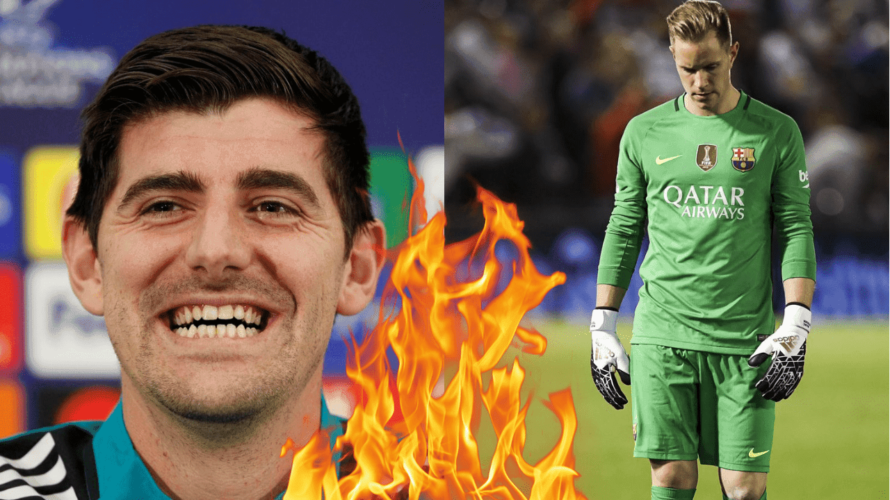 Courtois es superior a Ter Stegen y hay dos motivos que lo confirman.
