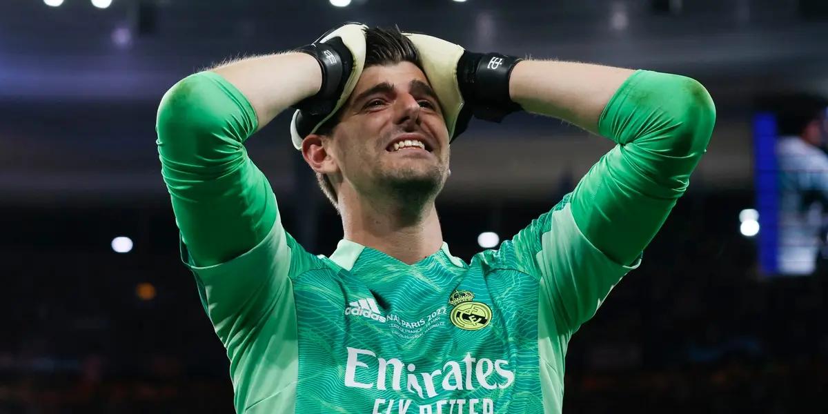 Courtois se rompió la otra rodilla y ahora mira todo el tiempo que estaría fuera