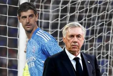 Courtois sigue trabajando en su recuperación y desde la Vuelta de España habló de su lesión.