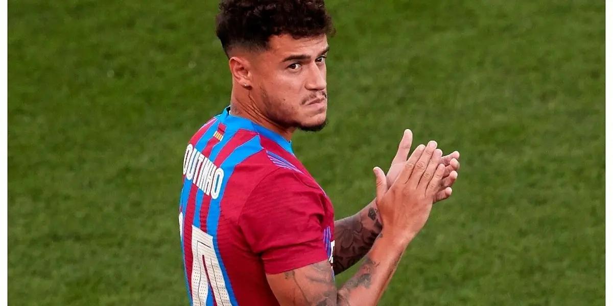 Coutinho jugará en el Aston Villa y después de muchas negociaciones, el periodista Fabrizio Romano confirma que el conjunto inglés pagará el 65% del sueldo del brasileño.
