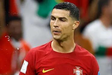 CR7 fue suplente y al finalizar el partido hizo algo que no pasó desapercibido.