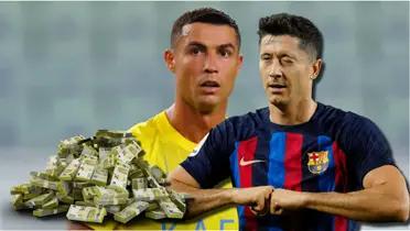 CR7 gana 200 millones, este mega sueldo le ofrecieron a Lewandowski en Arabia