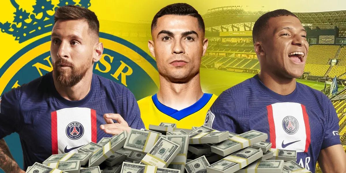 CR7 pasará a liderar el ránking con una amplia diferencia en caso de llegar al equipo de Arabia Saudita.