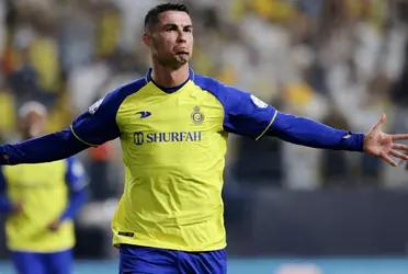 Cristiando Ronaldo tuvo una delicia de pase gol para el tanto de Mané en Al Nassr