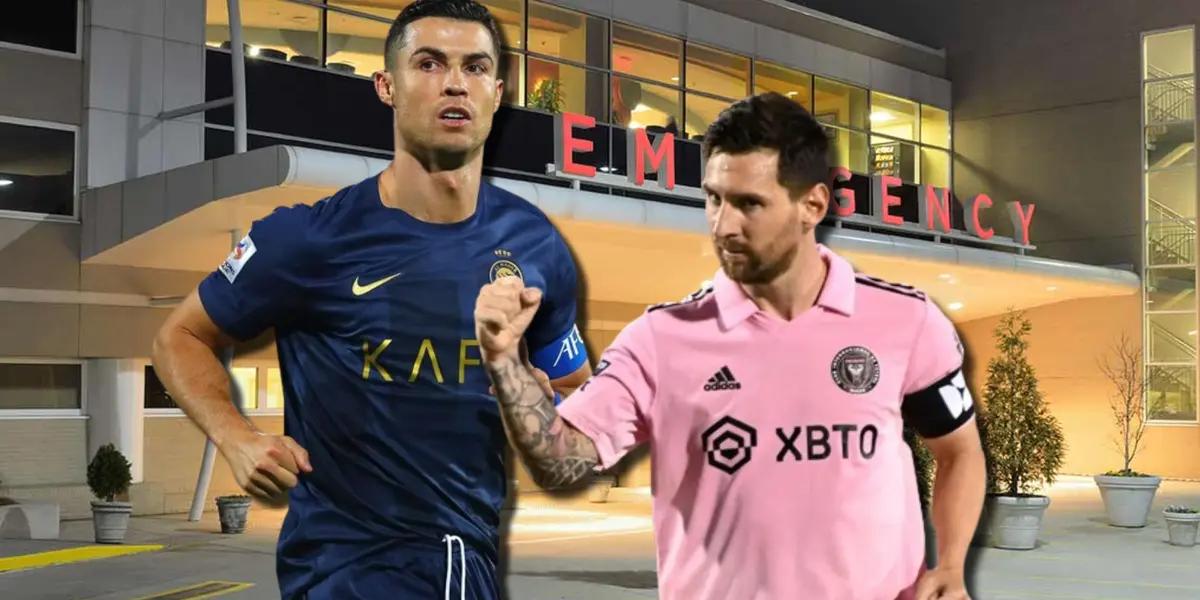 Cristiano Ronaldo anunció que se terminó su gira en China por lesión y mira si llega para el cotejo ante Messi e Inter Miami