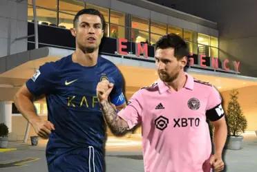 Cristiano Ronaldo anunció que se terminó su gira en China por lesión y mira si llega para el cotejo ante Messi e Inter Miami