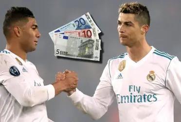 Cristiano Ronaldo compró libros con su primer salario, esto hizo Casemiro con quien se compartió equipo en el Real Madrid