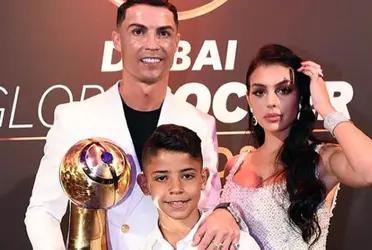 Cristiano Ronaldo decidió no dar a conocer a la madre de Cristiano Junior pero un video lo filtró