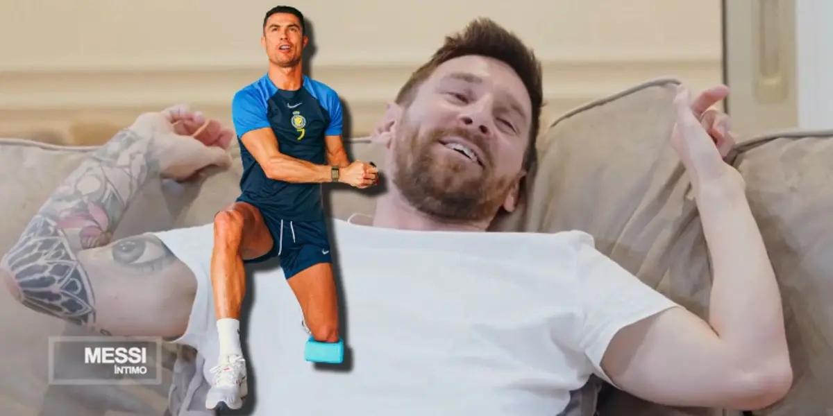 Cristiano Ronaldo no para de entrenar, mientras Lionel Messi ya está pensando en las vacaciones de fin de año