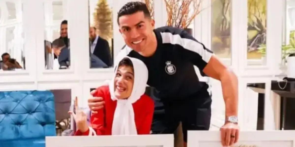 Cristiano Ronaldo está vetado de Irán, a quien lo acusan de adulterio, por abrazar a una mujer soltera y tendría un castigo extremo