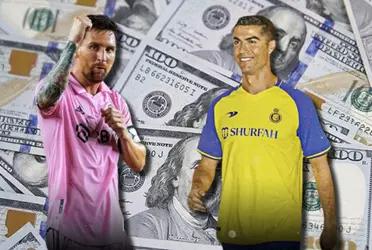 Cristiano Ronaldo gana mucho más que Lionel Messi, que se fue a Inter Miami. Mira la diferencia de salarios