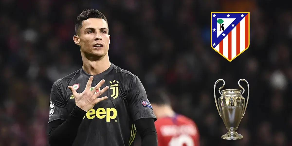Cristiano Ronaldo no para de hacer enfurecer a los hinchas de Atético de Madrid esta vez con una nueva maniobra contra el Colchonero
