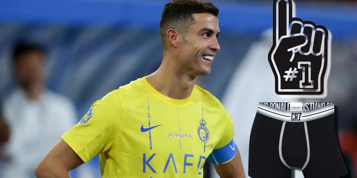 Cristiano Ronaldo, jugador del Al-Nassr, y su marca de ropa interior