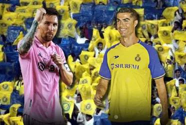 Cristiano Ronaldo jugó con Al-Nassr y los hinchas corearon por Lionel Messi, mira la reacción que hizo el portugués