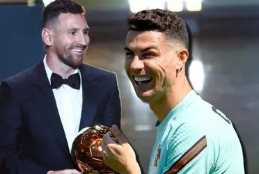 Cristiano Ronaldo lanzó una burla cuando hablaron del 8vo Balón de Oro de Lionel Messi en la prensa deportiva española