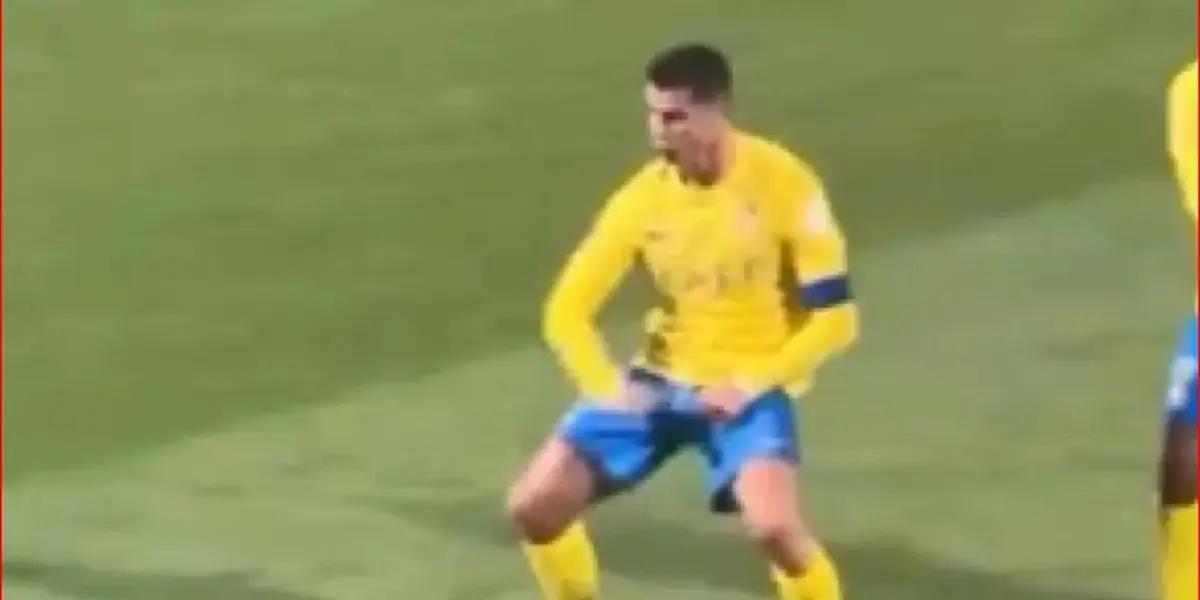 Cristiano Ronaldo les festejó el gol a los hinchas del Al Shabab y ya hablan que podría tener esta sanción
