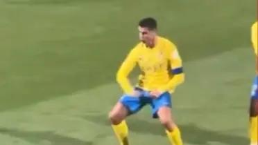 Cristiano Ronaldo les festejó el gol a los hinchas del Al Shabab y ya hablan que podría tener esta sanción