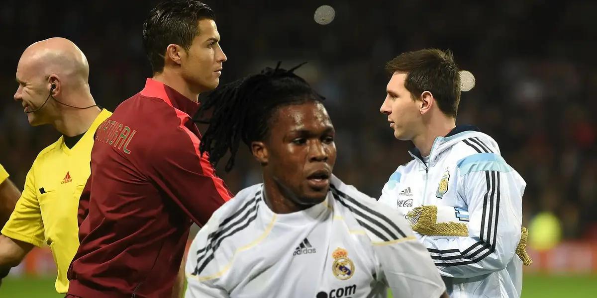 Cristiano Ronaldo - Lionel Messi - Royston Drenthe