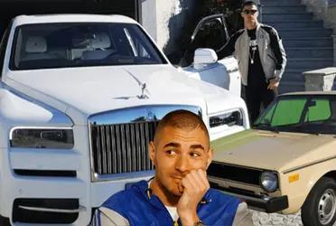 Cristiano Ronaldo maneja una verdadera nave y sosprendió el auto con el que pasea Karim Benzema