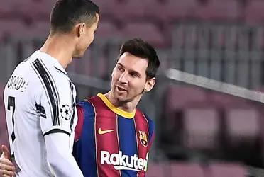 Cristiano Ronaldo marcó dos de los goles con los que la Juventus venció a Barcelona.