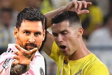 Cristiano Ronaldo muchas veces luce molesto cuando le piden una foto o firma, algo distinto a lo que hace Lionel Messi