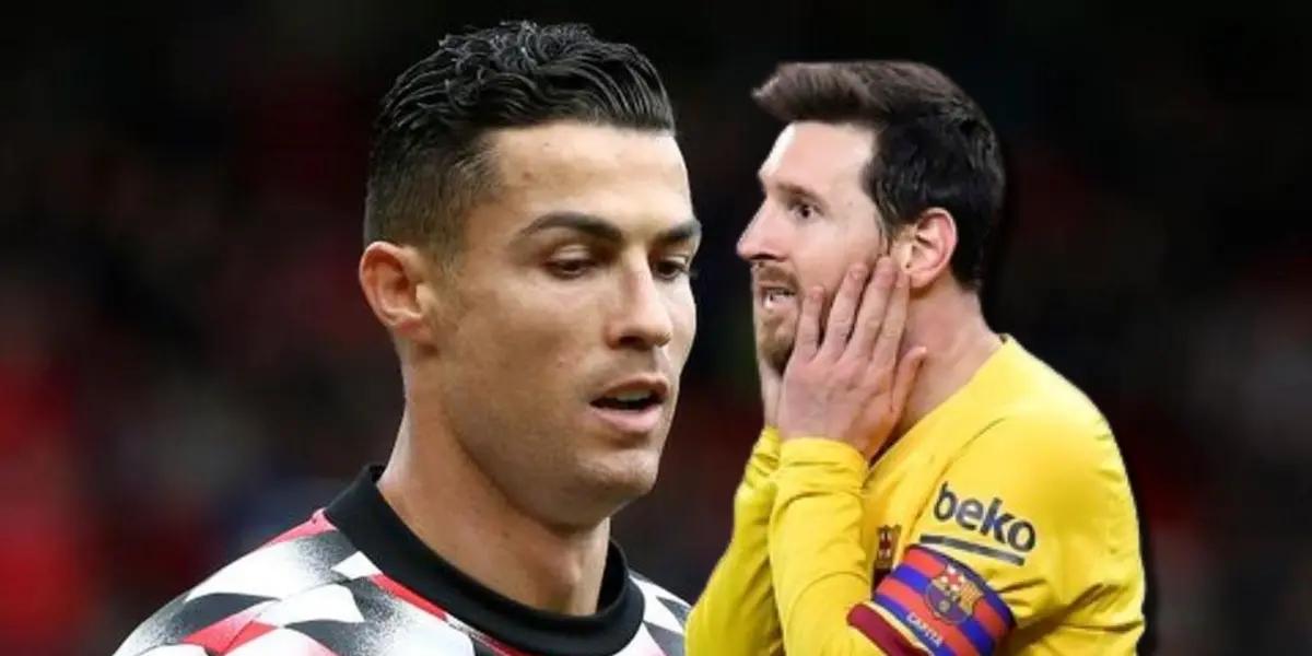 Cristiano Ronaldo no hizo un gol en 56 días y la prensa lo liquidó, mira cuánto tiempo lleva Messi sin poder marcar