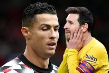 Cristiano Ronaldo no hizo un gol en 56 días y la prensa lo liquidó, mira cuánto tiempo lleva Messi sin poder marcar