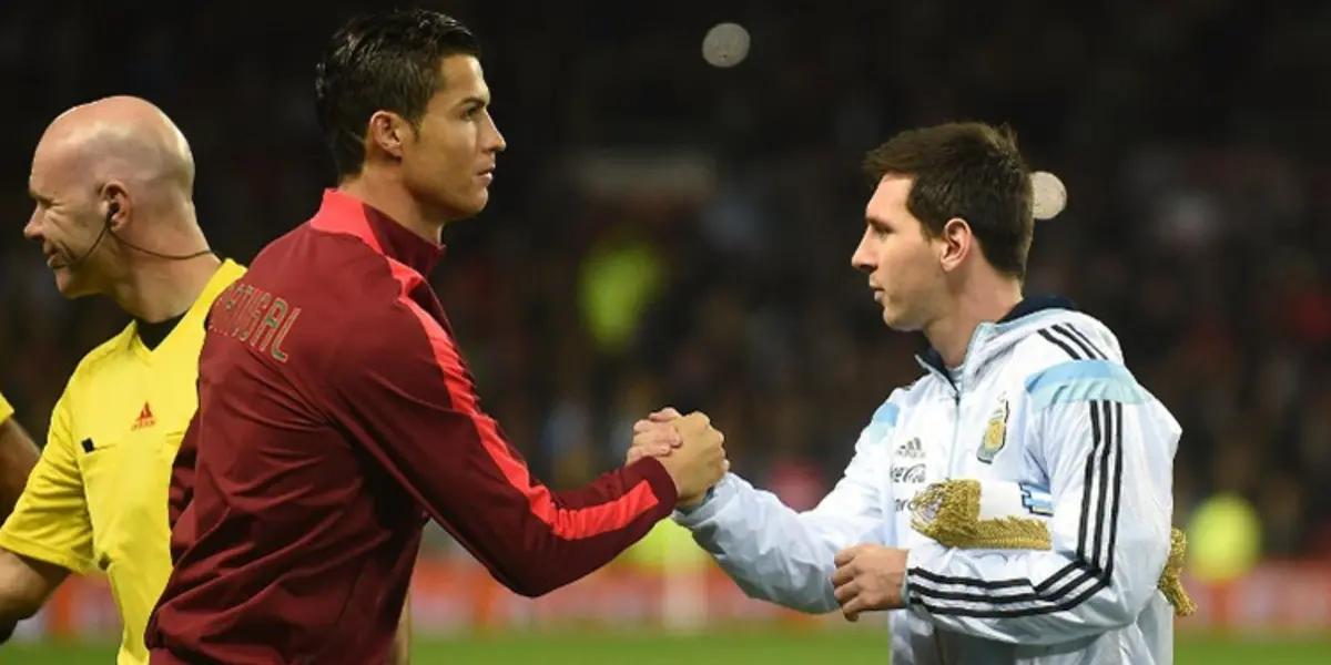 Cristiano Ronaldo nuevamente se ha visto superado por Lionel Messi, aunque el argentino está de vacaciones