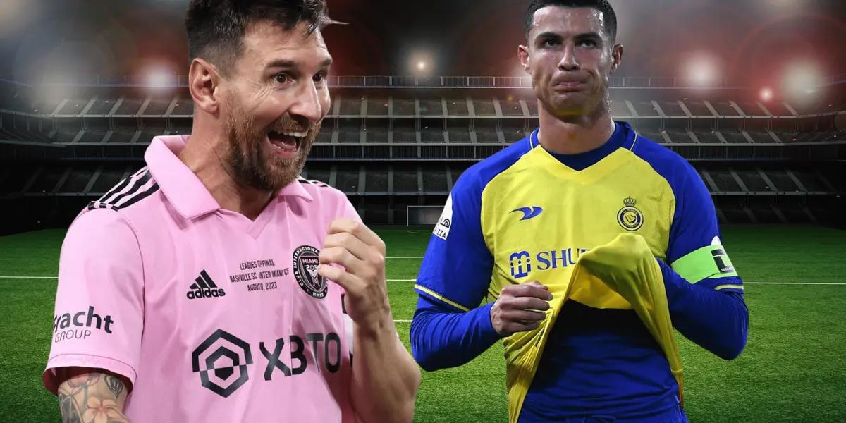 Cristiano Ronaldo pudo marcar un hat-trick pero decidió imitar a Lionel Messi aunque con el peor de los resultados