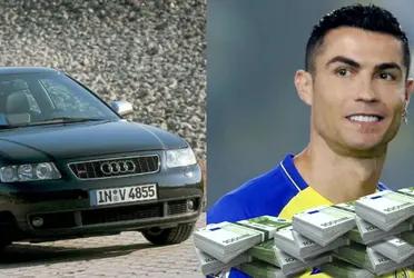 Cristiano Ronaldo se da los lujos en vida y en Arabia Saudita conduce un auto tope de gama