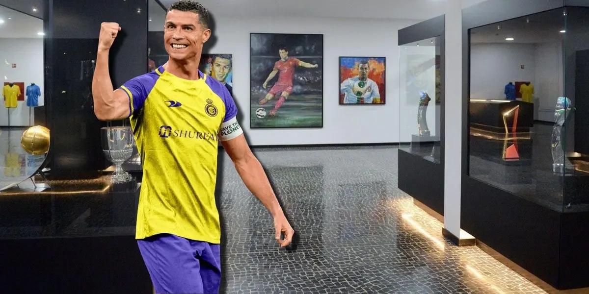 Cristiano Ronaldo tiene un museo dedicado a sus grandes hazañas y no se aguantó las ganas de ir a visitarlo