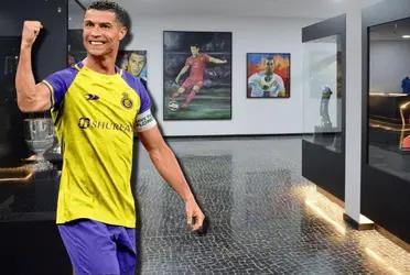 Cristiano Ronaldo tiene un museo dedicado a sus grandes hazañas y no se aguantó las ganas de ir a visitarlo