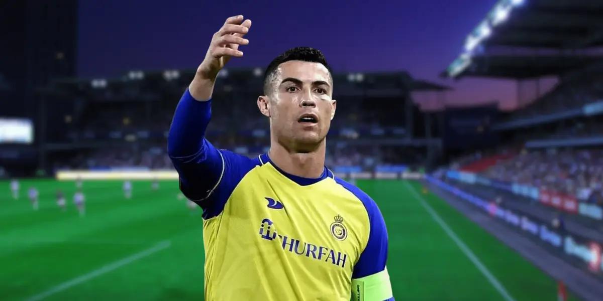 Cristiano Ronaldo tuvo una floja actitud al no ser elegido en la definición de la Copa de Arabia