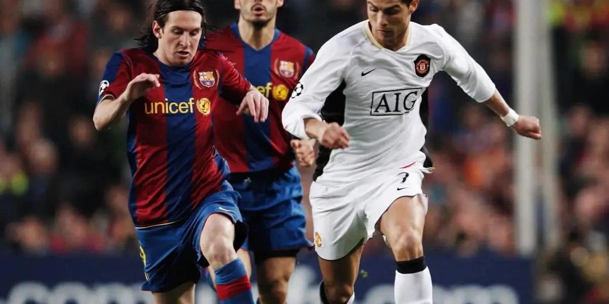 Cristiano Ronaldo no para un segundo desde su vuelta a Manchester United, recién acaba de poner el empate parcial ante West Ham. En un partido complicado para los Red Devils.