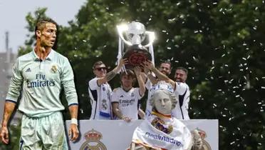 Cristiano Ronaldo y jugadores del Real Madrid