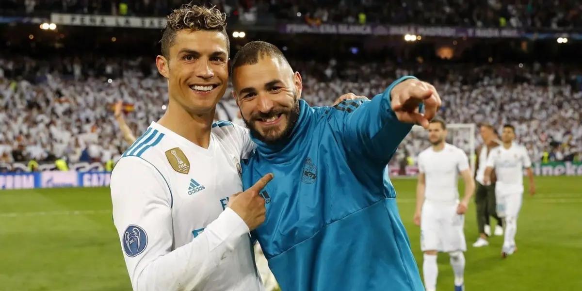 Cristiano Ronaldo y Karim Benzema pasaron de compañeros a rivales en el Medio Oriente, en el cotejo entre Al-Nassr y Al-Ittihad