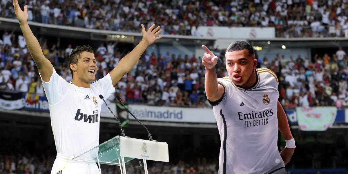 Cristiano Ronaldo y Kylian Mbappé