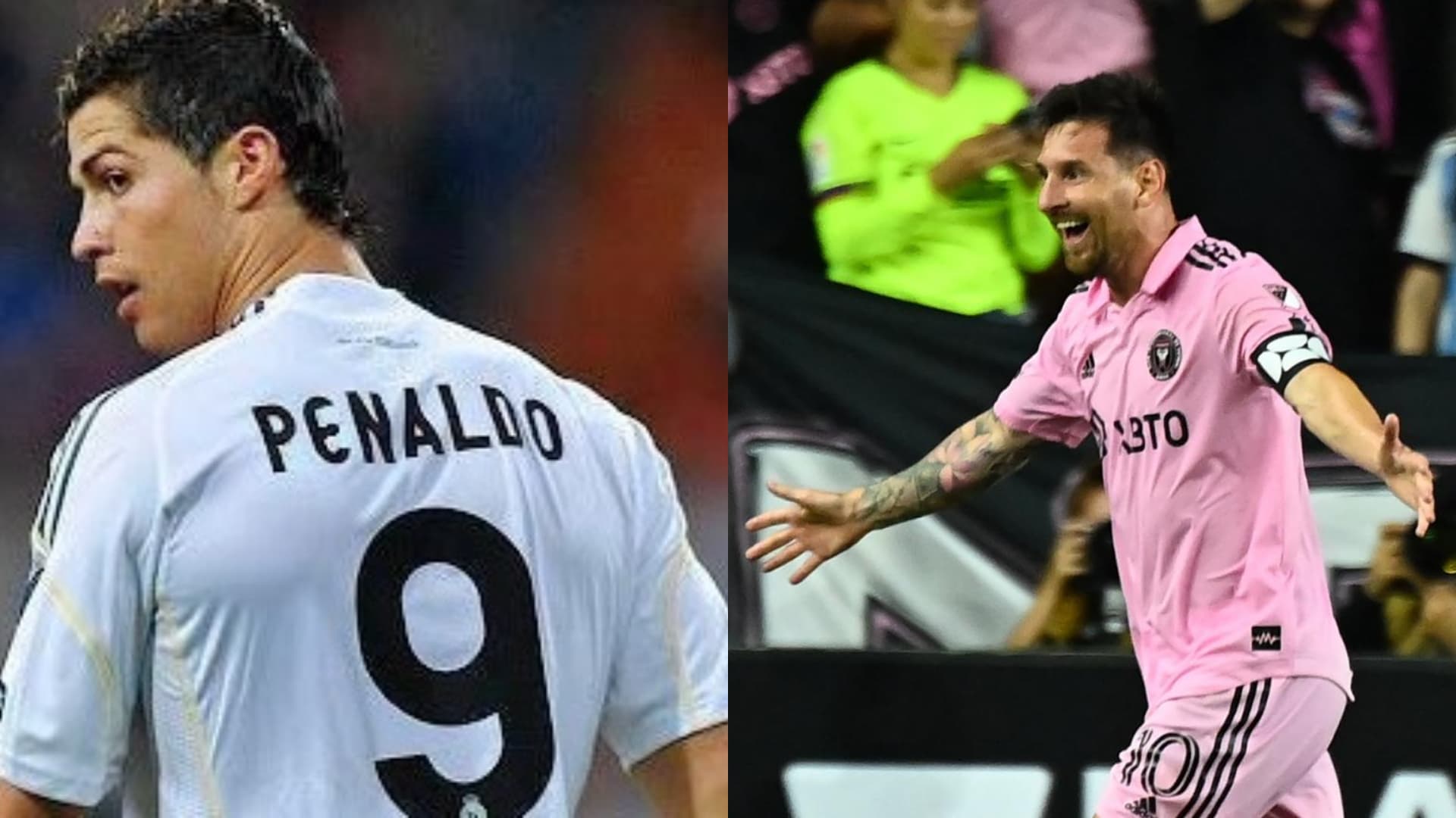 Cristiano Ronaldo y Lionel Messi