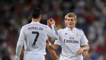 Cristiano Ronaldo y Toni Kroos, en el Real Madrid